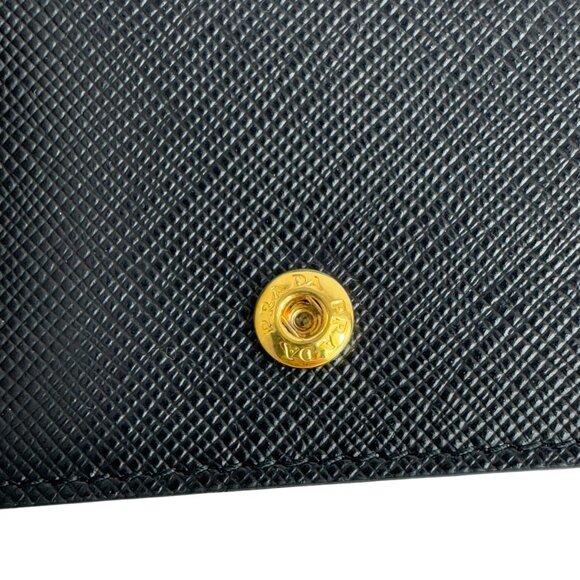 PRADA Small Saffiano Leather Wallet Card Holder Made in Italy - Picture 7 of 13